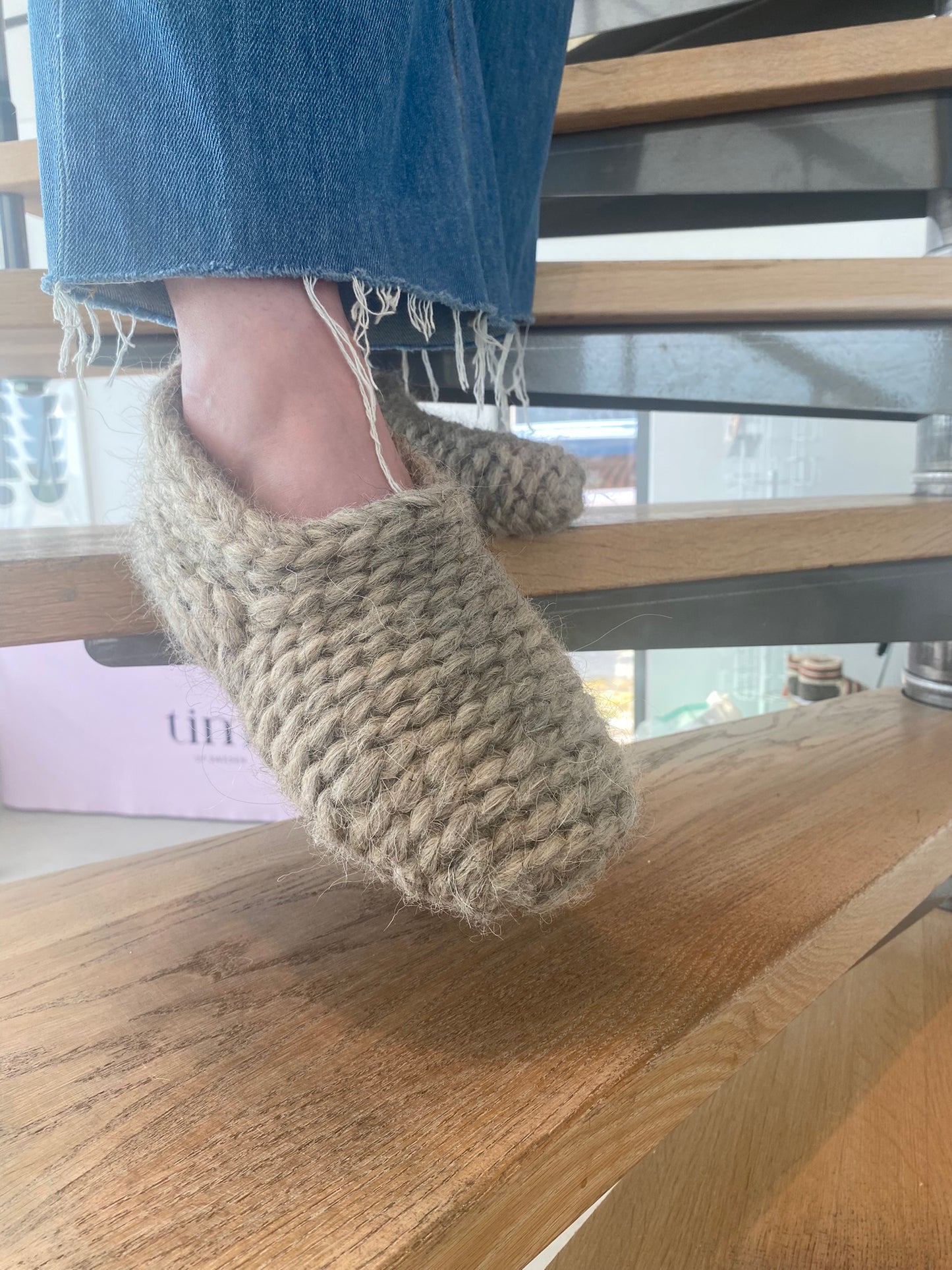 Slippers Home Wool Organic Low Boots
