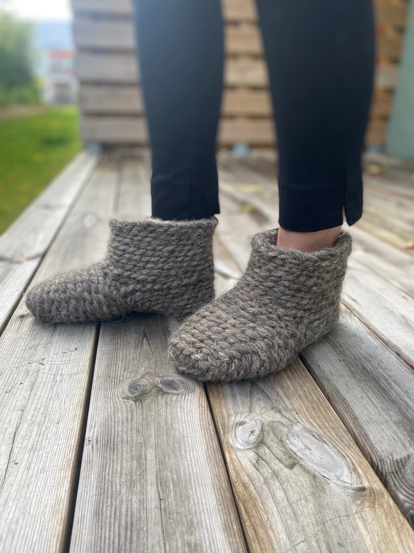Slippers Home Boots Wool Organic