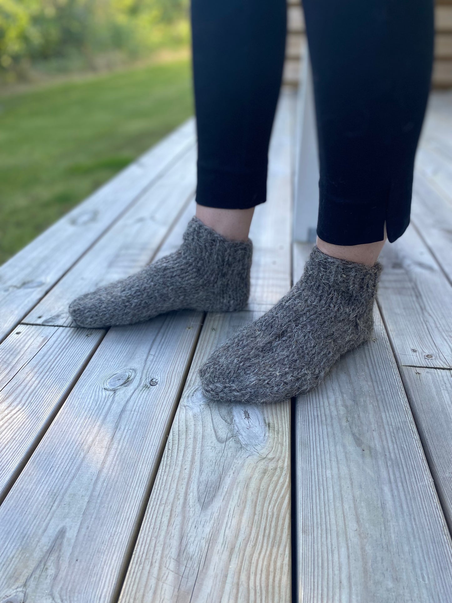 Socks Bed Wool Organic Knitted (2 pairs)