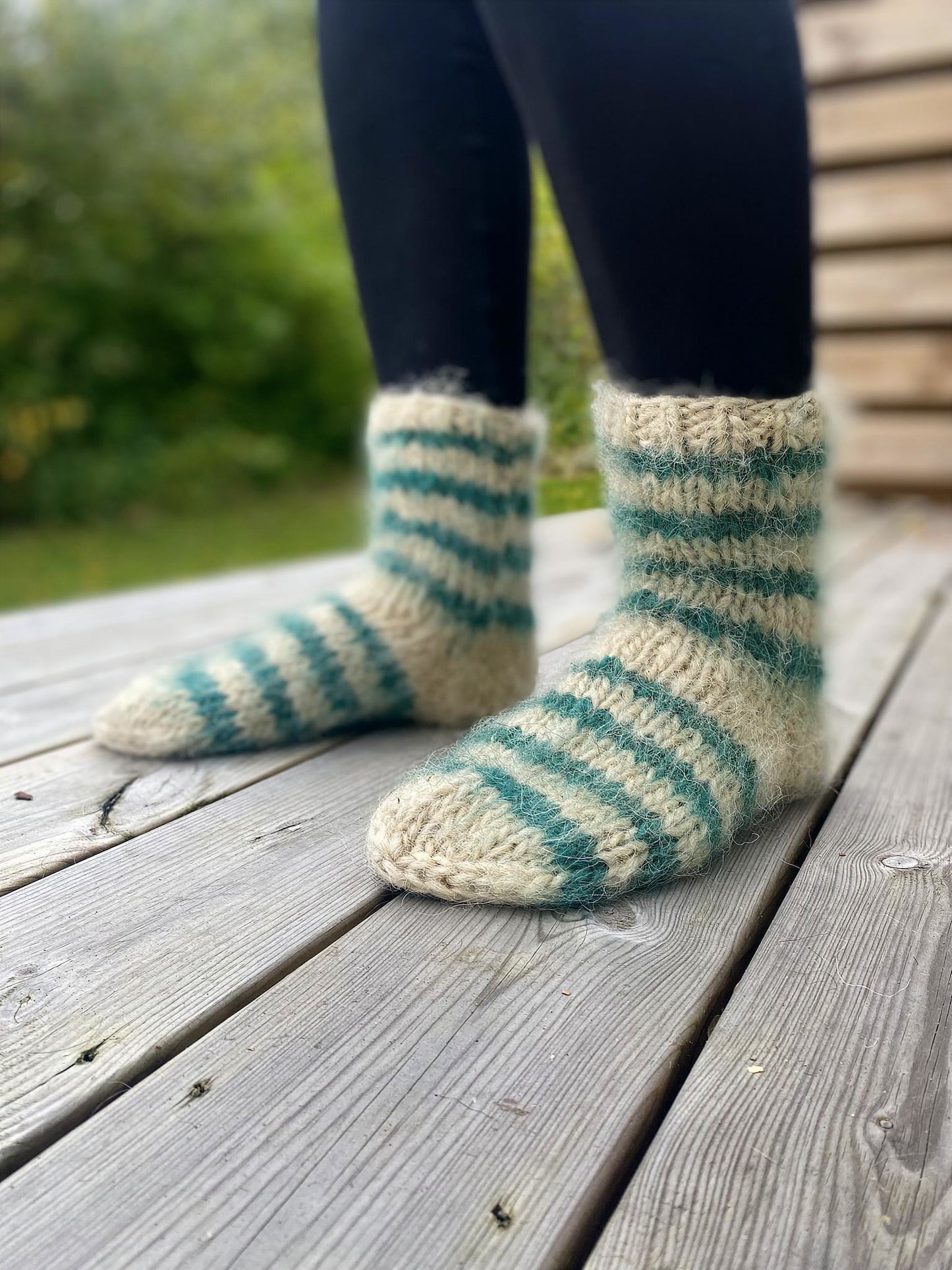 Socks Wool Organic Knitted