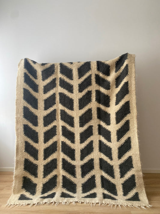 Organic Wool Throw Blanket — Scandinavian quality.