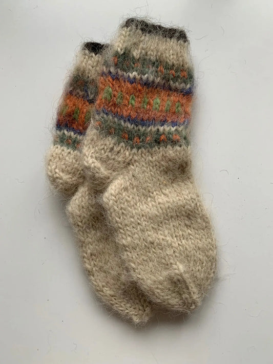 Socks Wool Organic Knitted SallySheep
