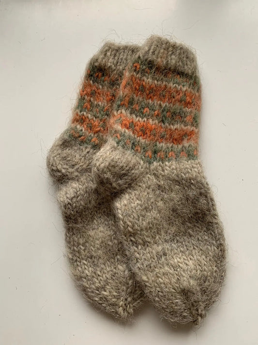 Socks Wool Organic Knitted SallySheep