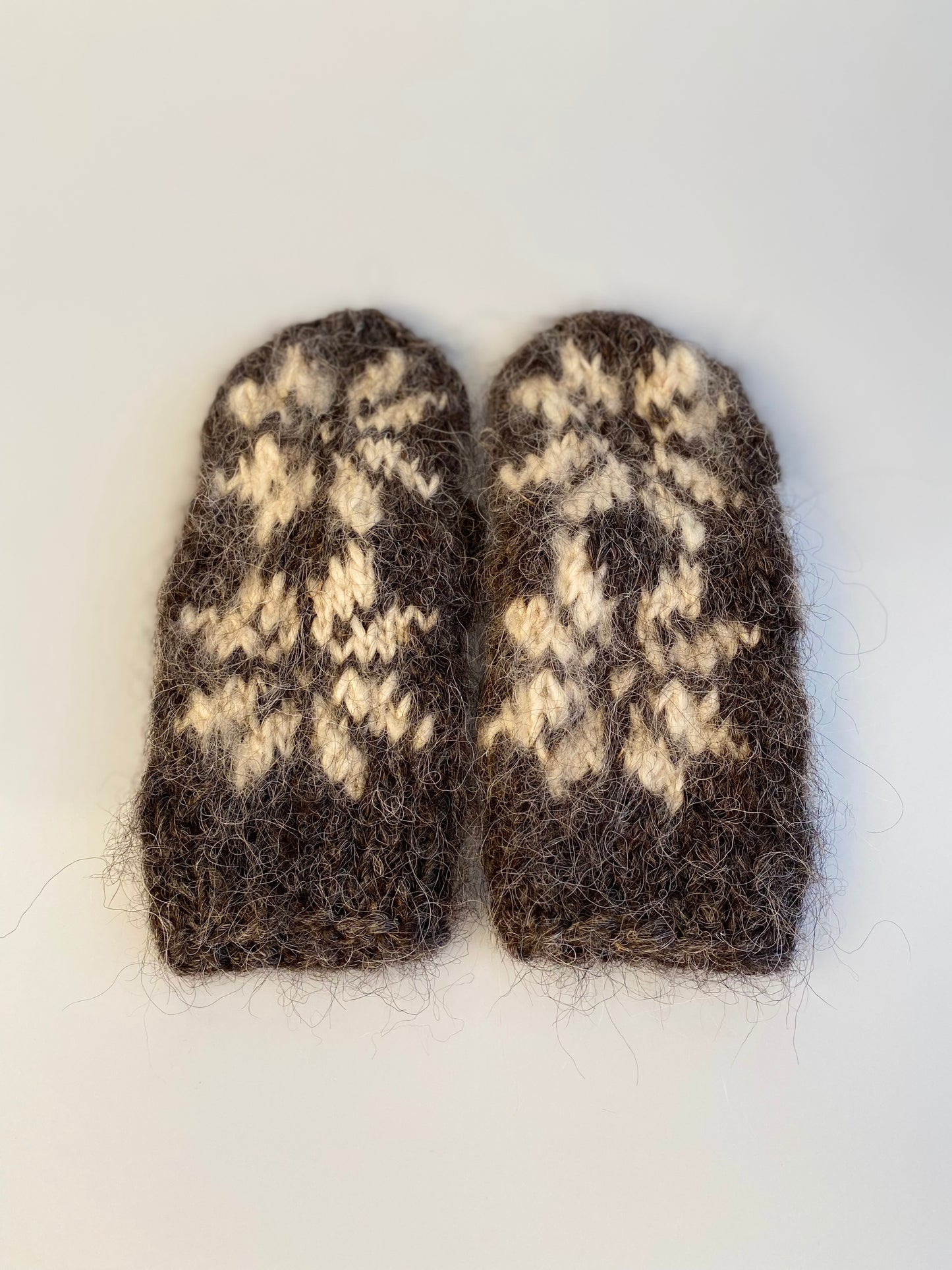 Woolen mittens