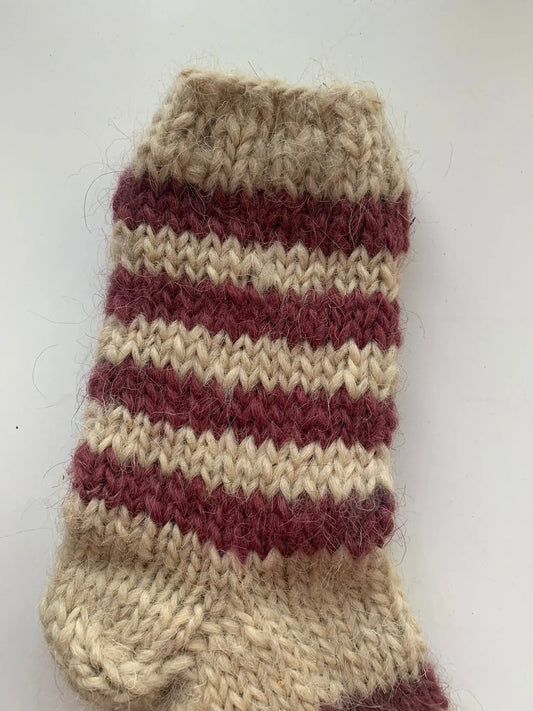 Socks Knitted Wool Organic - SallySheep.com