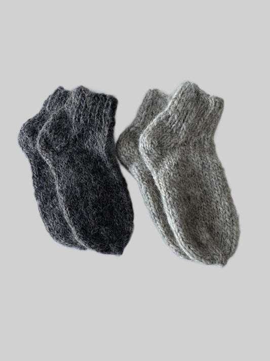 Socks Bed Wool Organic Knitted (2 pairs)