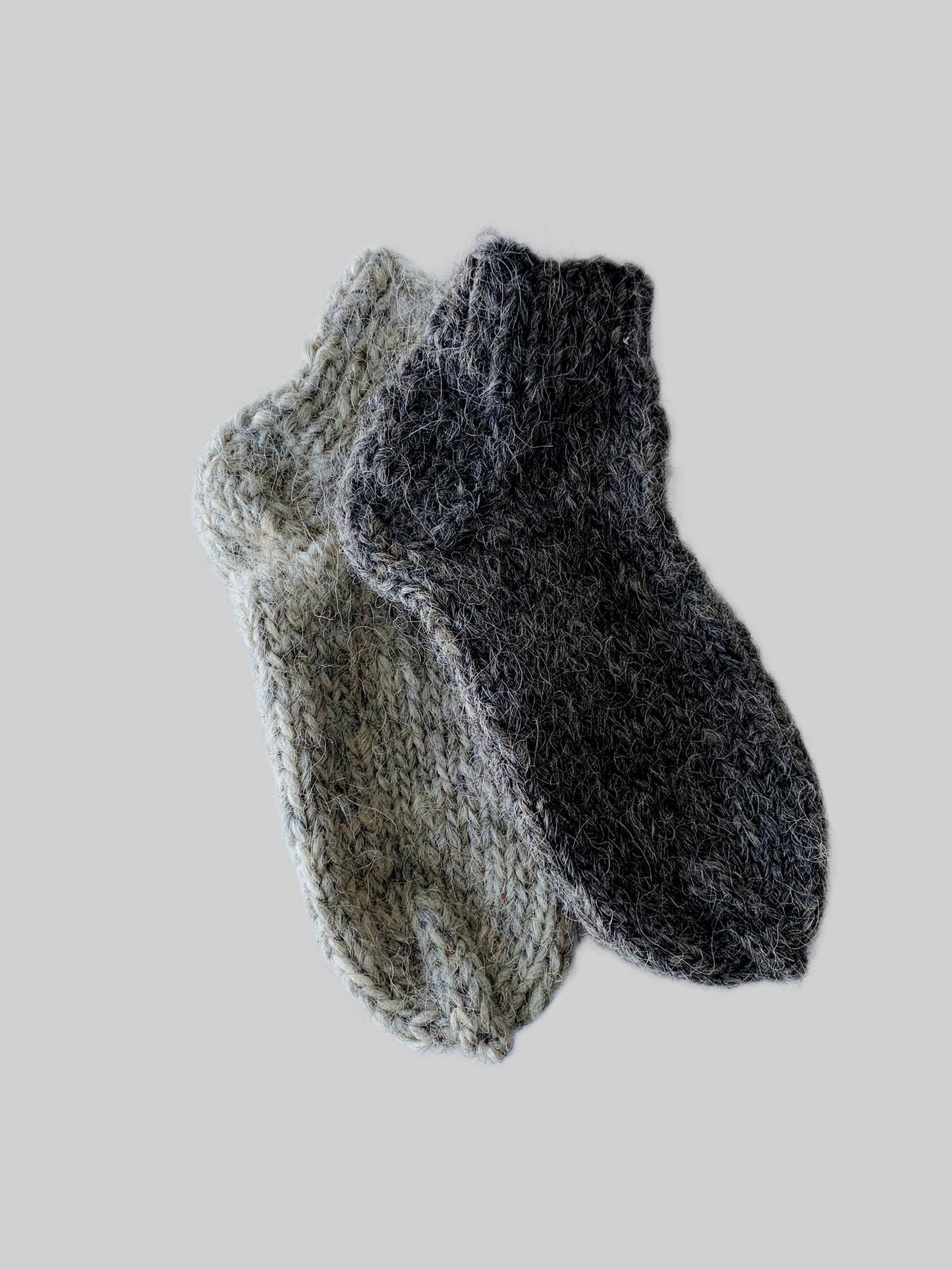Socks Bed Wool Organic Knitted (2 pairs)