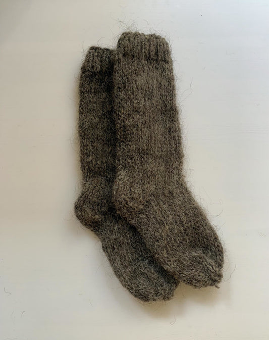 Socks Wool Organic Knitted High