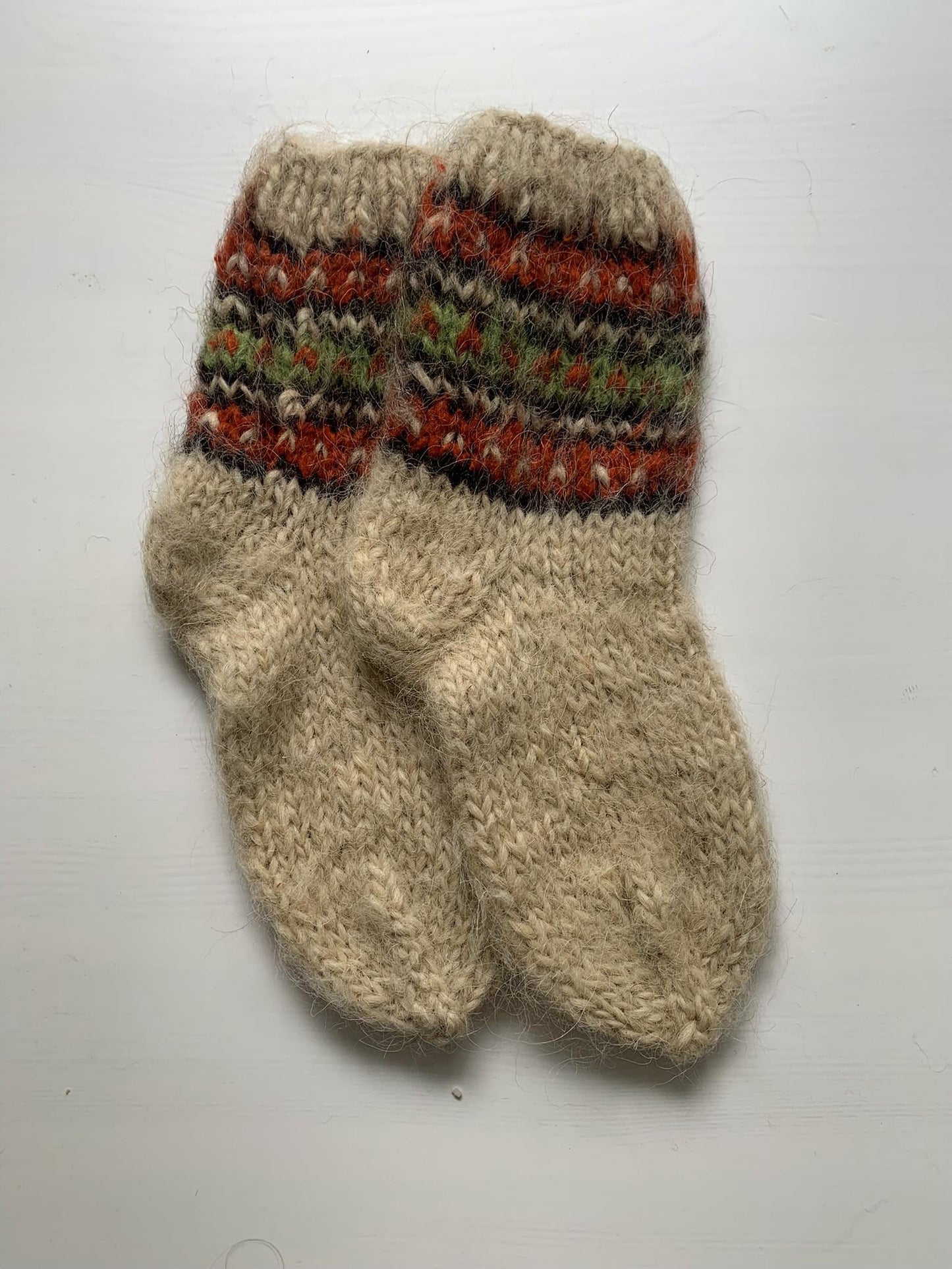 Socks Wool Organic Knitted