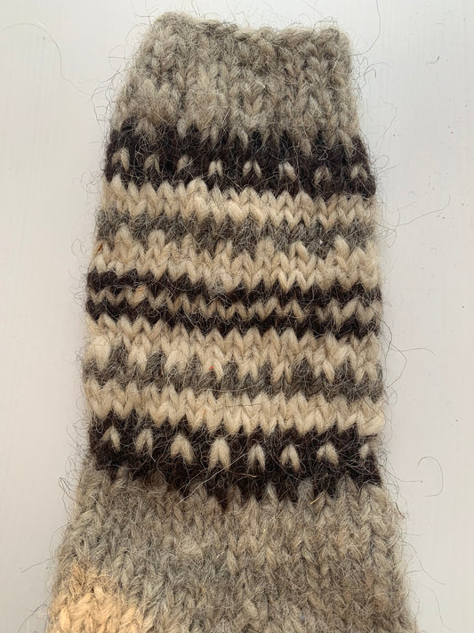 Thick winter socks wool organic high