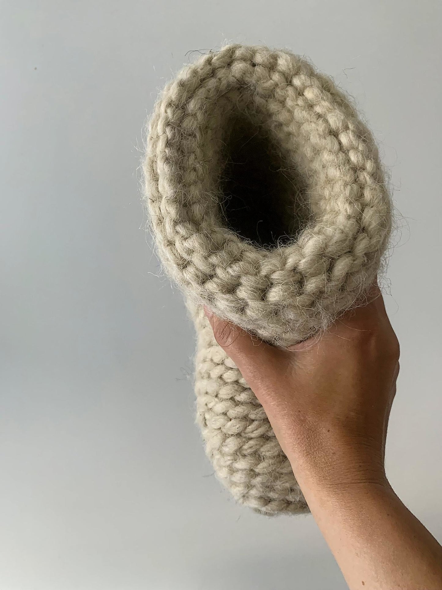 Slippers Home Boots Wool Organic High