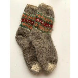 Socks Knitted Wool SallySheep