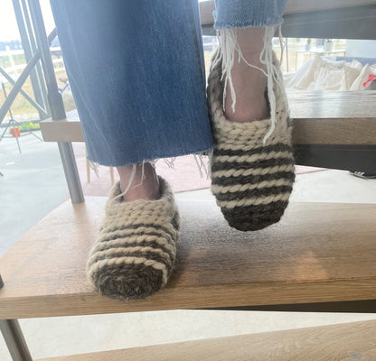 Slippers Home Wool Organic Low Boots