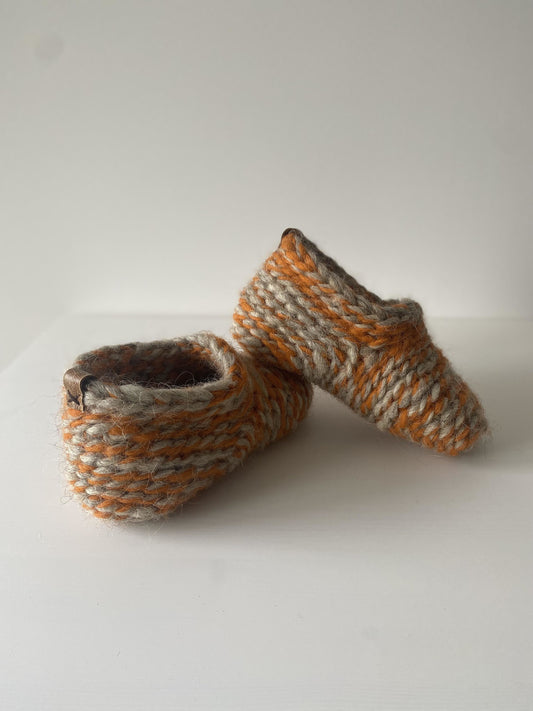 Slippers Home  Wool Organic Low Boots
