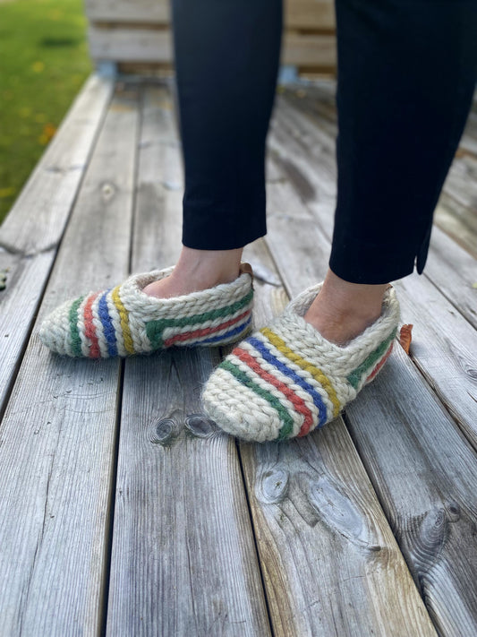 Slippers Home Wool Organic Low Boots