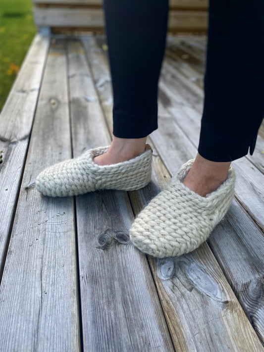 Slippers Home  Wool Organic Low Boots