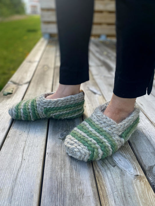 Slippers Home  Wool Organic Low Boots