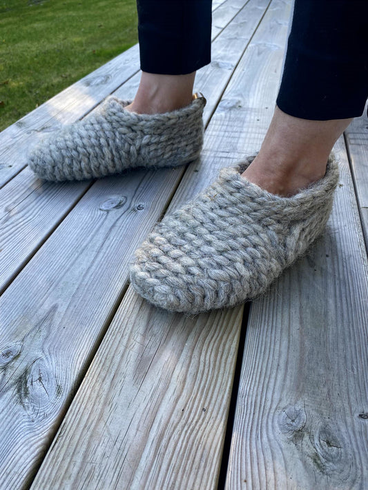 Slippers Home  Wool Organic Low Boots