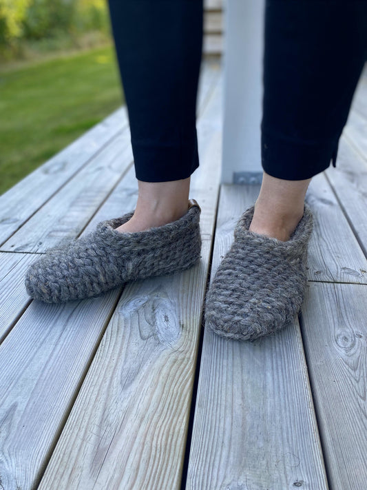 Slippers Home  Wool Organic Low Boots