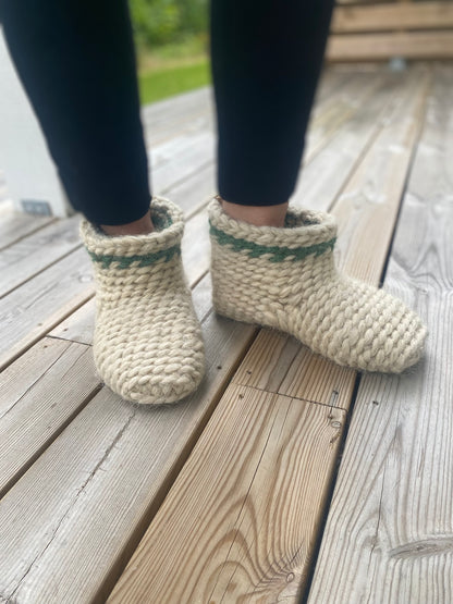 Socks and Slippers Wool Organic Knitted