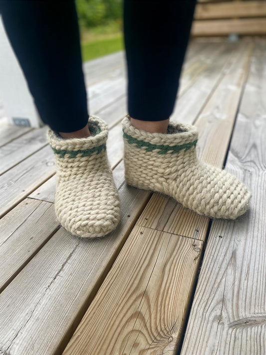 Slippers Home Boots Wool Organic
