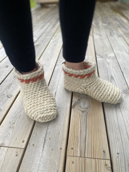 Slippers Home Boots Wool Organic