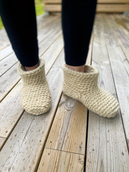 Slippers Home Boots  Wool Organic