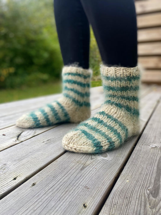 Socks Wool Organic Knitted