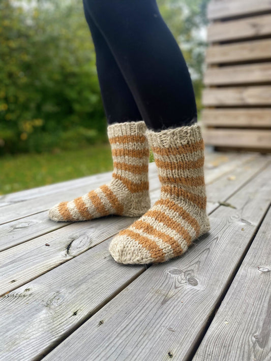 Socks Wool Organic Knitted