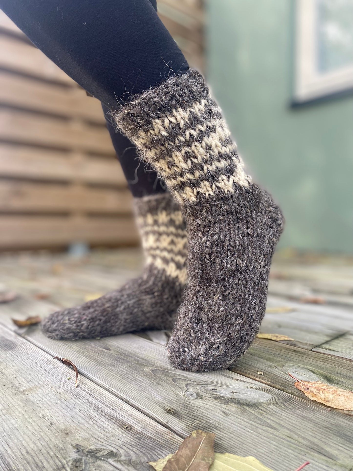 warm wool socks
