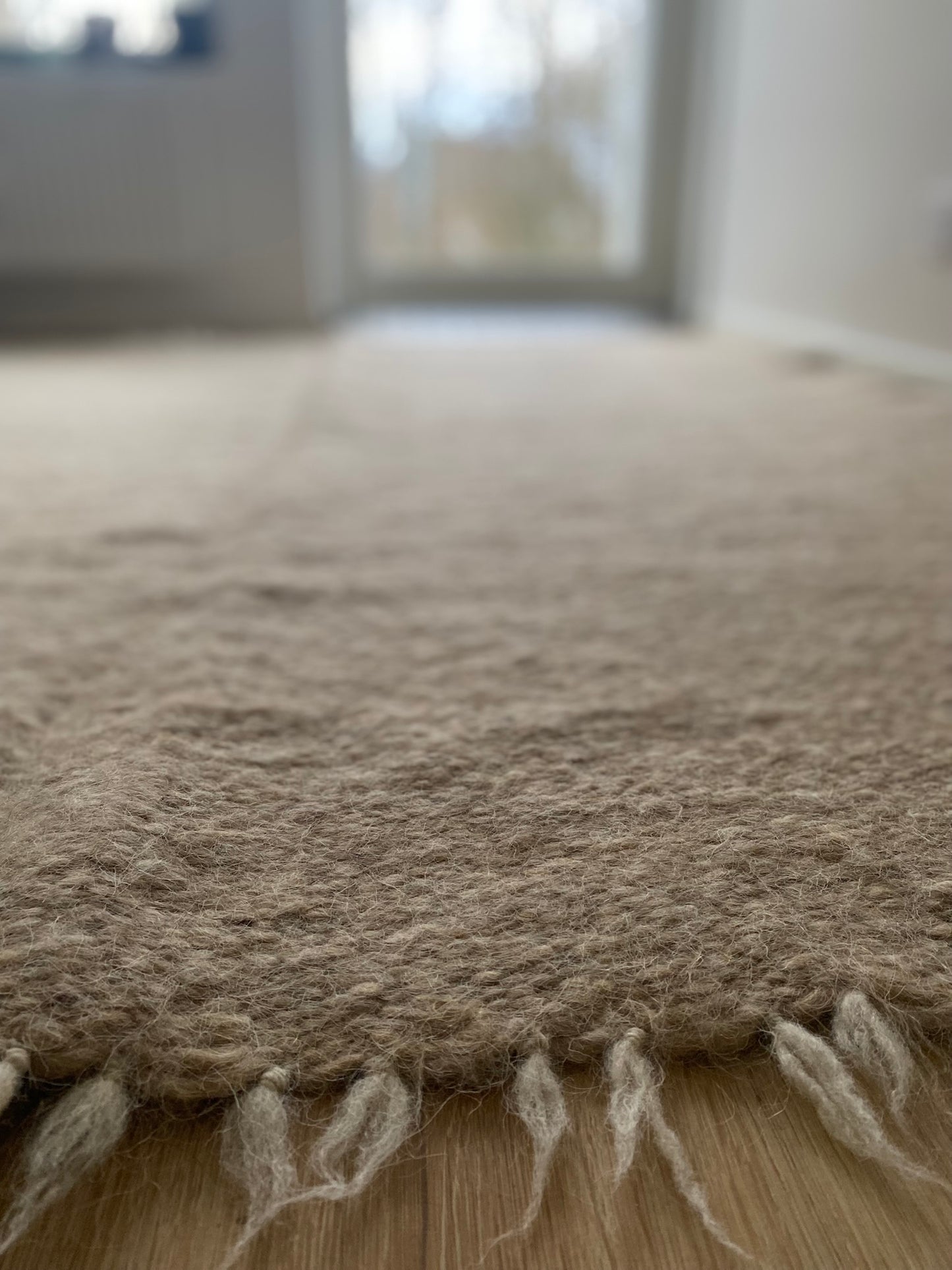 Wool Rug Carpet - 100% Organic Sheep Wool|Wheat Valley