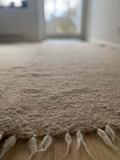 Wool Rug Carpet - 100% Organic Sheep Wool|Wheat Valley
