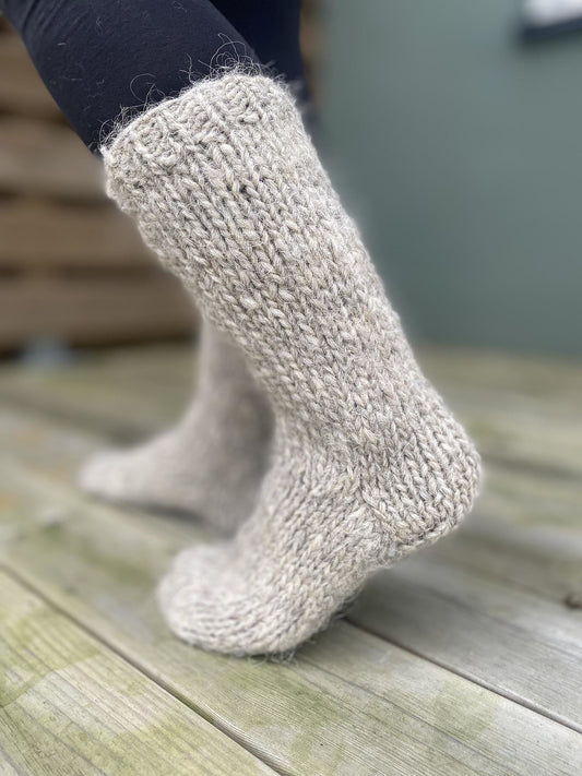Thick Socks Wool High -Sally-Sheep