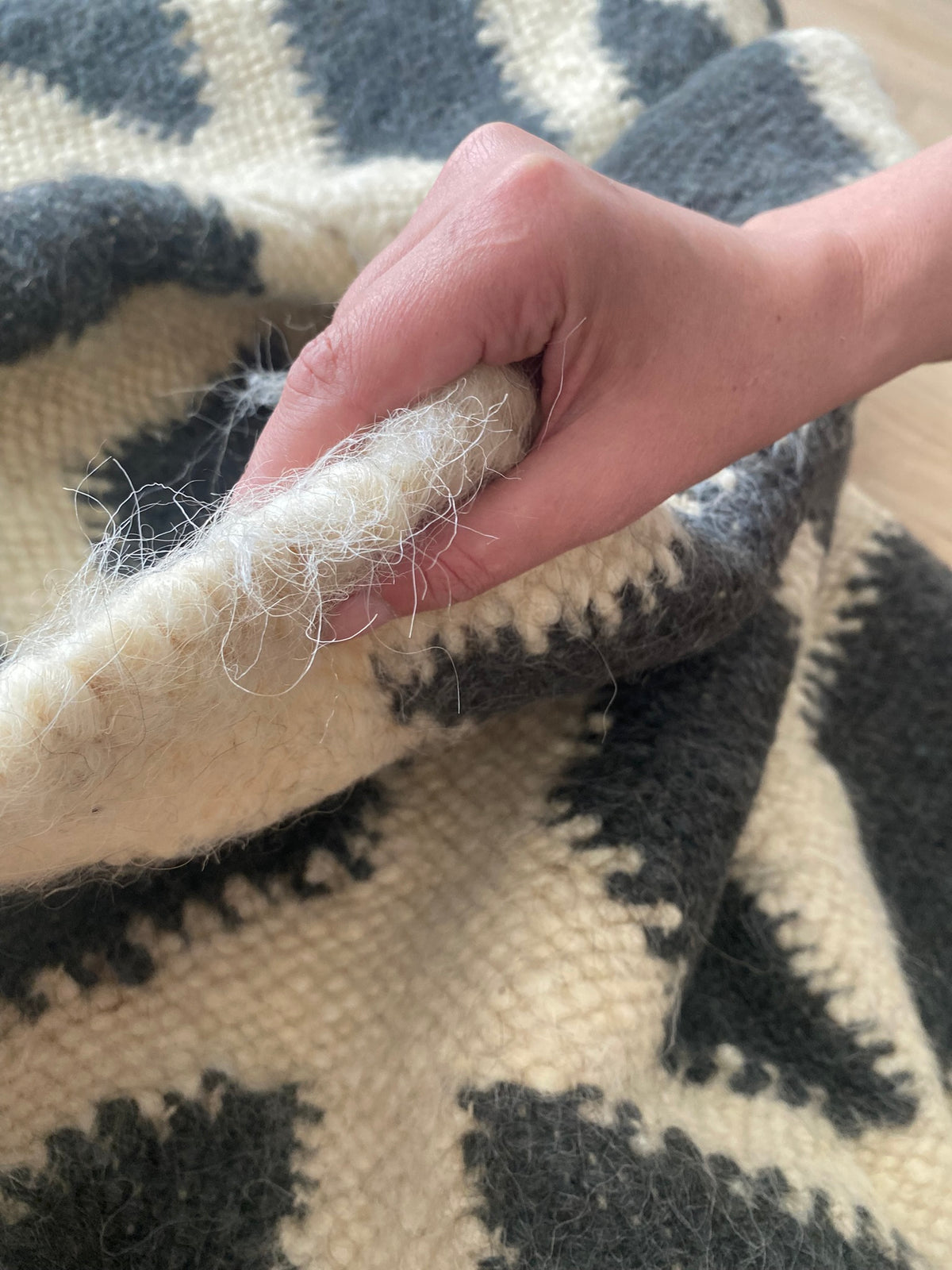 Organic Wool Throw Blanket — Scandinavian  quality.