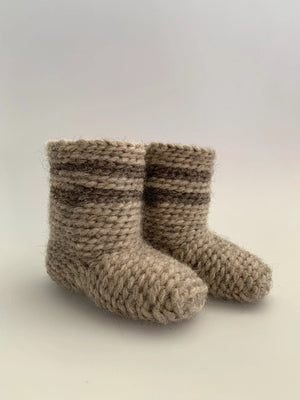 Slippers Indoor Wool High 