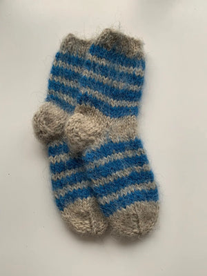 Socks Knitted Wool SallySheep