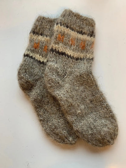 Socks Wool Organic Knitted