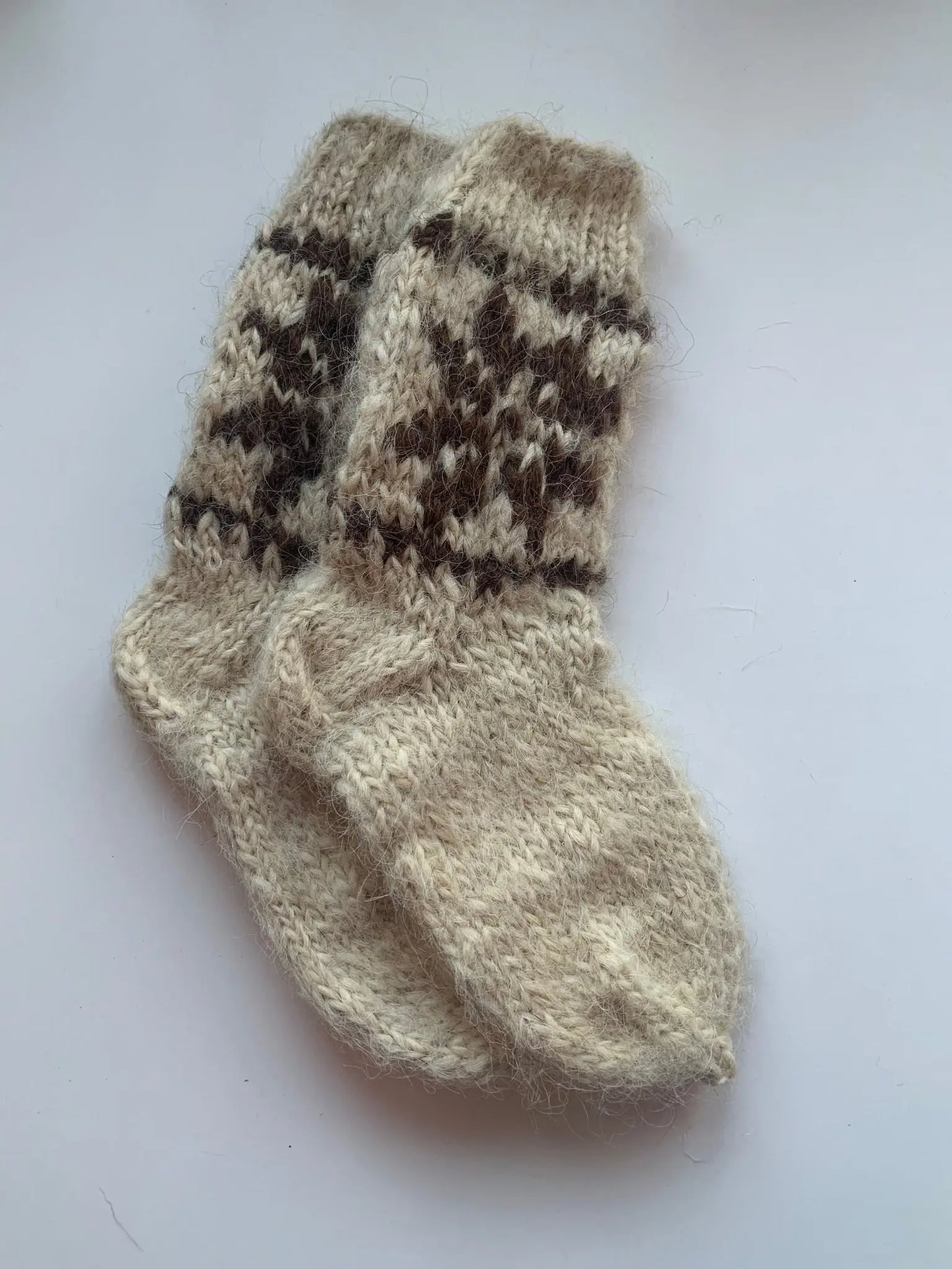 Socks Knitted Wool SallySheep