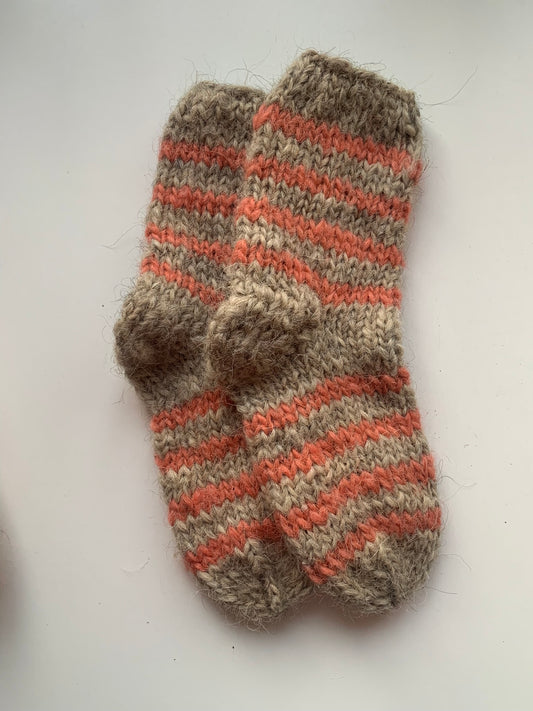 Socks Wool Organic Knitted