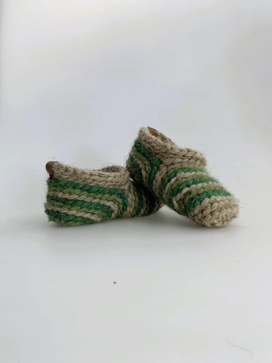 Slippers Home  Wool Organic Low Boots