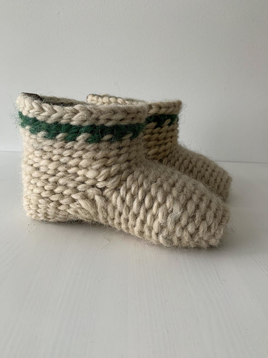 Slippers Home Boots Wool Organic