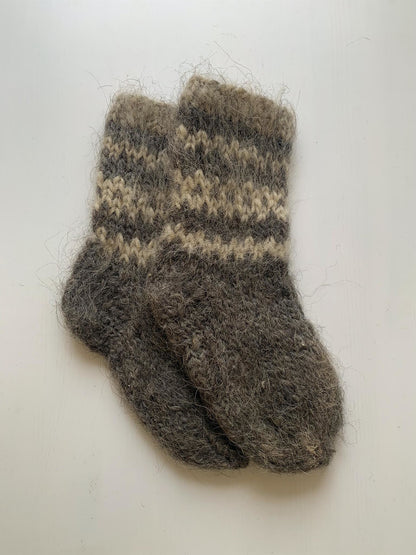 Thick work socks wool organic