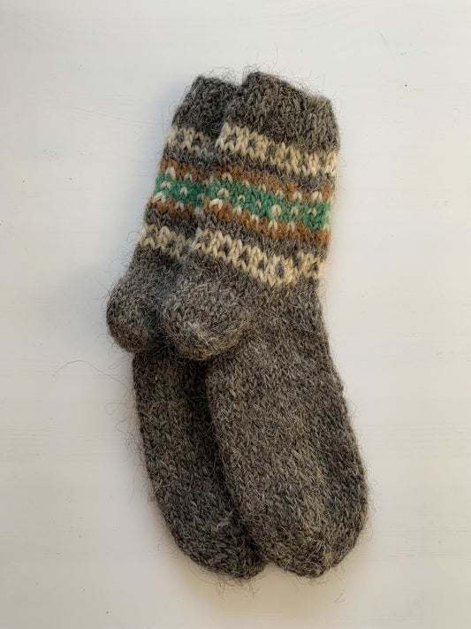 Socks Wool Organic Knitted