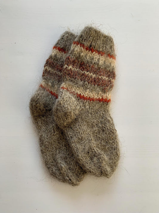 Socks Wool Organic Knitted