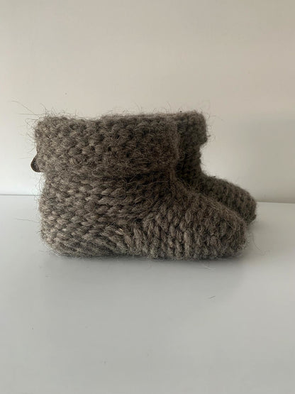 Slippers Home Boots Wool Organic High