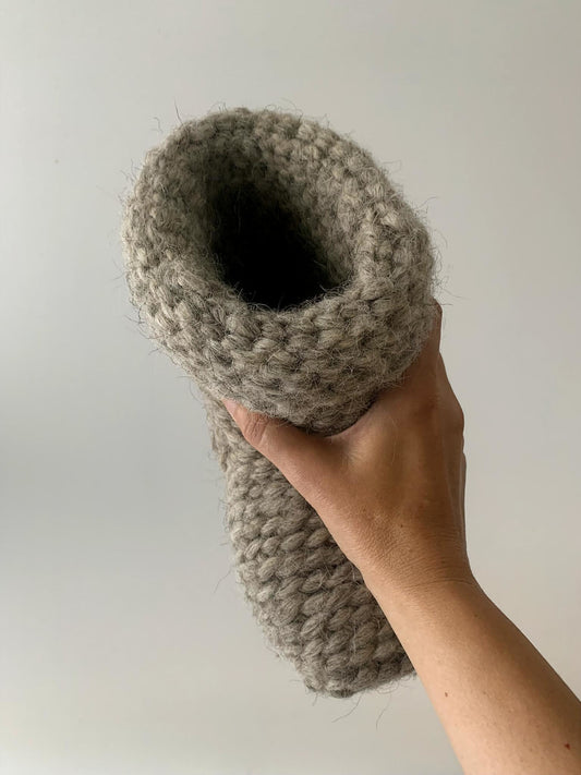 Slippers Home Boots  Wool Organic High