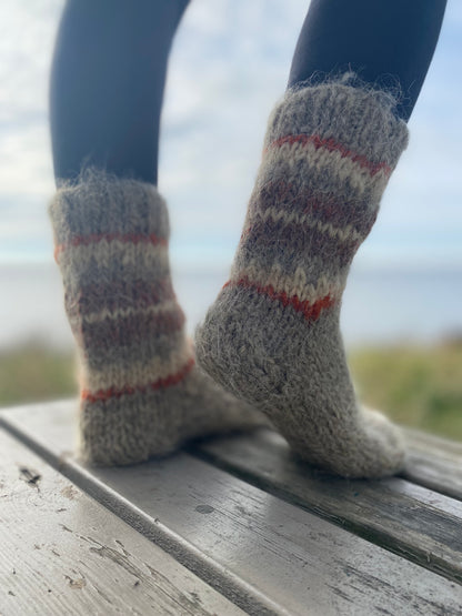 Socks Wool Organic Knitted