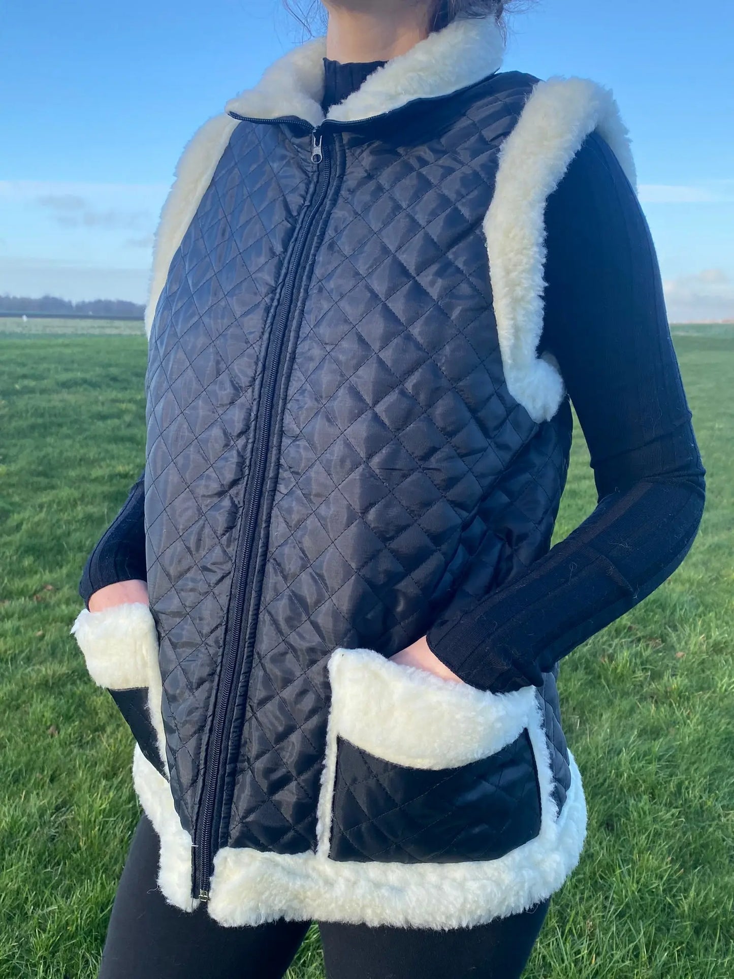 Vest wool waterproof SallySheep