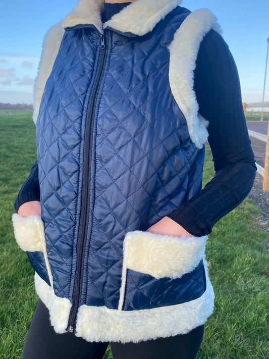 Vest wool waterproof SallySheep