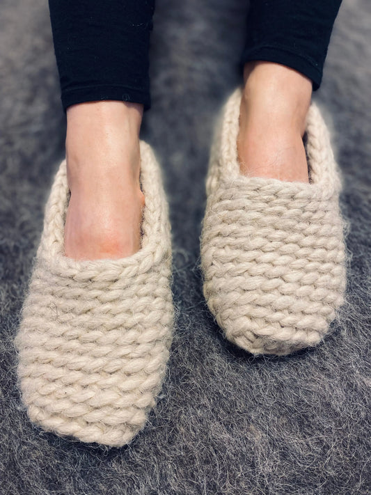 Slippers Indoor Wool Organic SallySheep